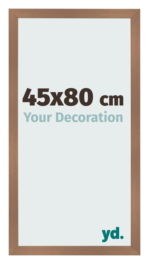 Bilderrahmen 45x80cm Kupfer Dekor MDF Bologna Vorne Messe | Yourdecoration.at