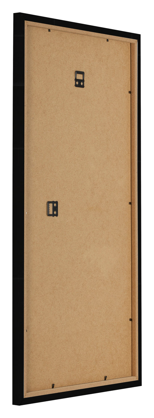 Bilderrahmen 45x80cm Schwarz Hochglanz MDF Bologna Ruckseite Schrag | Yourdecoration.at