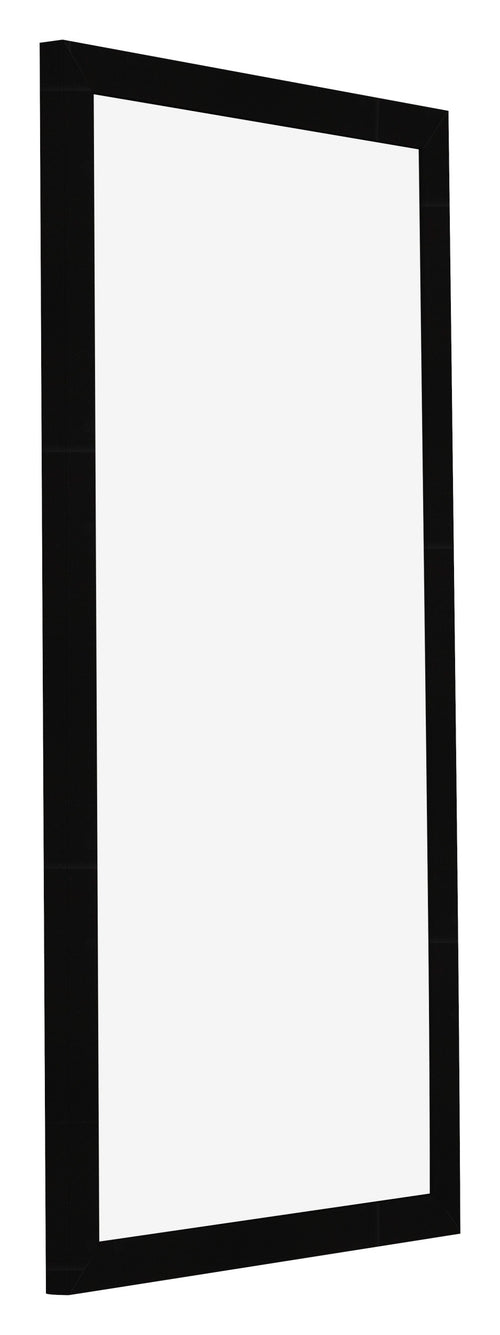 Bilderrahmen 45x80cm Schwarz Hochglanz MDF Bologna Vorne Schrag | Yourdecoration.at