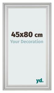 Bilderrahmen 45x80cm Silber Matt MDF Lazio Vorne Messe | Yourdecoration.at