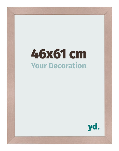 Bilderrahmen 46x61 cm Altrosa MDF Bologna Vorne Messe | Yourdecoration.at