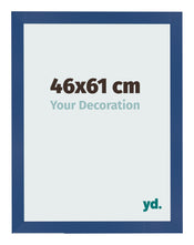 Bilderrahmen 46x61 cm Dunkelblau MDF Bologna Vorne Messe | Yourdecoration.at