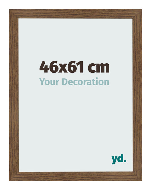 Bilderrahmen 46x61 cm Eiche Rustikal MDF Bologna Vorne Messe | Yourdecoration.at