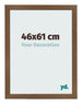 Bilderrahmen 46x61 cm Eiche Rustikal MDF Bologna Vorne Messe | Yourdecoration.at