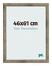 Bilderrahmen 46x61 cm Metall Vintage MDF Bologna Vorne Messe | Yourdecoration.at