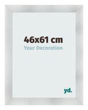 Bilderrahmen 46x61cm Aluminium Gebürstet MDF Pisa Vorne Messe | Yourdecoration.at