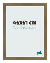 Bilderrahmen 46x61cm Bronze Dekor MDF Bologna Vorne Messe | Yourdecoration.at