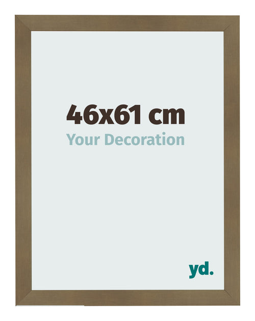 Bilderrahmen 46x61cm Bronze Dekor MDF Bologna Vorne Messe | Yourdecoration.at