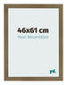 Bilderrahmen 46x61cm Bronze Dekor MDF Bologna Vorne Messe | Yourdecoration.at