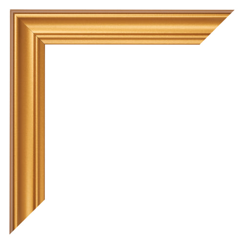 Bilderrahmen 46x61cm Gold Matt MDF Lazio Detail Ecke | Yourdecoration.at
