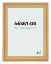 Bilderrahmen 46x61cm Kiefer Gemasert MDF Lazio Vorne Messe | Yourdecoration.at
