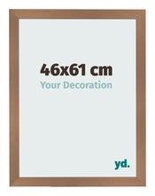 Bilderrahmen 46x61cm Kupfer Dekor MDF Bologna Vorne Messe | Yourdecoration.at