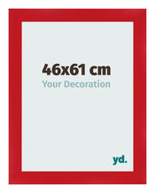 Bilderrahmen 46x61cm Rot MDF Pisa Vorne Messe | Yourdecoration.at