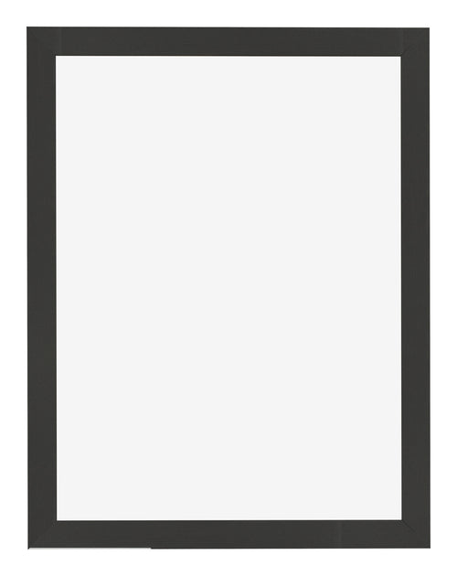 Bilderrahmen 46x61cm Schwarz Gemasert MDF Bologna Vorne | Yourdecoration.at