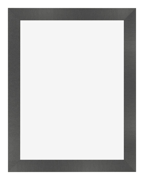 Bilderrahmen 46x61cm Schwarz Silber Poliert MDF Pisa Vorne | Yourdecoration.at