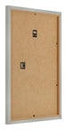 Bilderrahmen 46x61cm Silber Matt MDF Bologna Ruckseite Schrag | Yourdecoration.at