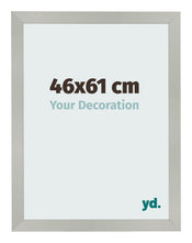 Bilderrahmen 46x61cm Silber Matt MDF Bologna Vorne Messe | Yourdecoration.at