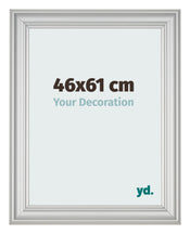 Bilderrahmen 46x61cm Silber Matt MDF Lazio Vorne Messe | Yourdecoration.at