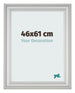 Bilderrahmen 46x61cm Silber Matt MDF Lazio Vorne Messe | Yourdecoration.at