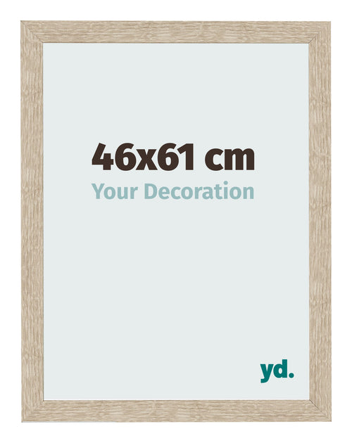 Bilderrahmen 46x61cm Sonoma Eiche MDF Bologna Vorne Messe | Yourdecoration.at