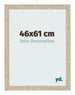 Bilderrahmen 46x61cm Sonoma Eiche MDF Bologna Vorne Messe | Yourdecoration.at
