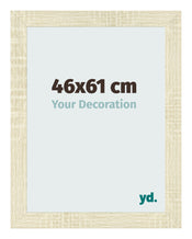 Bilderrahmen 46x61cm Sonoma Eiche MDF Pisa Vorne Messe | Yourdecoration.at