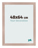 Bilderrahmen 48x64 cm Altrosa MDF Bologna Vorne Messe | Yourdecoration.at