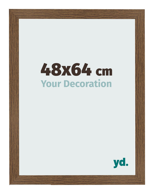 Bilderrahmen 48x64 cm Eiche Rustikal MDF Bologna Vorne Messe | Yourdecoration.at