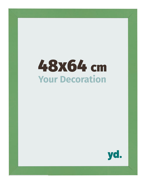 Bilderrahmen 48x64 cm Grun MDF Bologna Vorne Messe | Yourdecoration.at