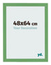 Bilderrahmen 48x64 cm Grun MDF Bologna Vorne Messe | Yourdecoration.at
