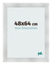 Bilderrahmen 48x64cm Aluminium Gebürstet MDF Pisa Vorne Messe | Yourdecoration.at