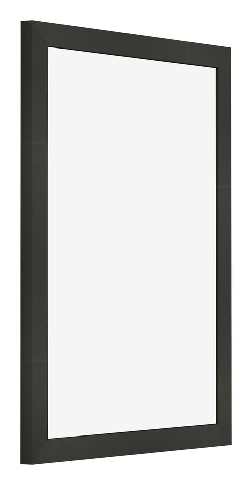 Bilderrahmen 48x64cm Antrazit MDF Bologna Vorne Schrag | Yourdecoration.at