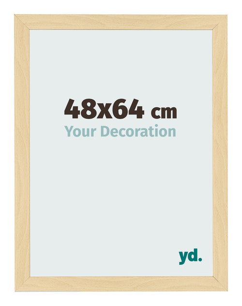 Bilderrahmen 48x64cm Buche Dekor MDF Bologna Vorne Messe | Yourdecoration.at