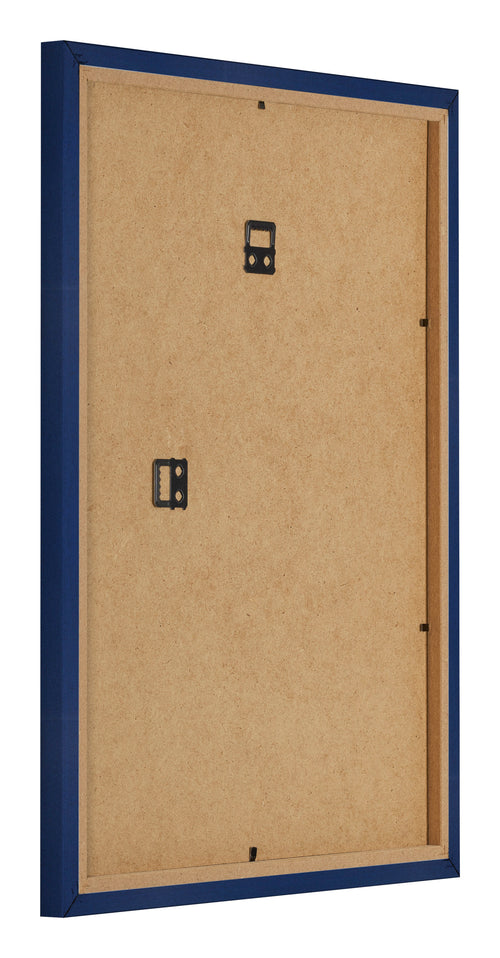 Bilderrahmen 48x64cm Dunkelblau Gewischt MDF Bologna Ruckseite Schrag | Yourdecoration.at