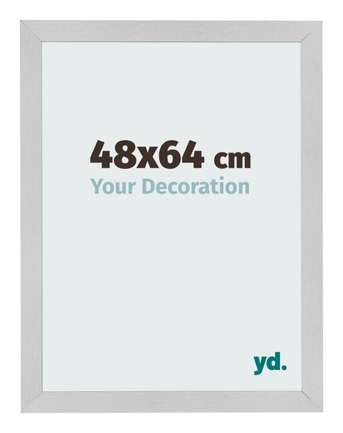 Bilderrahmen 48x64cm Edelstahl MDF Bologna Vorne Messe | Yourdecoration.at