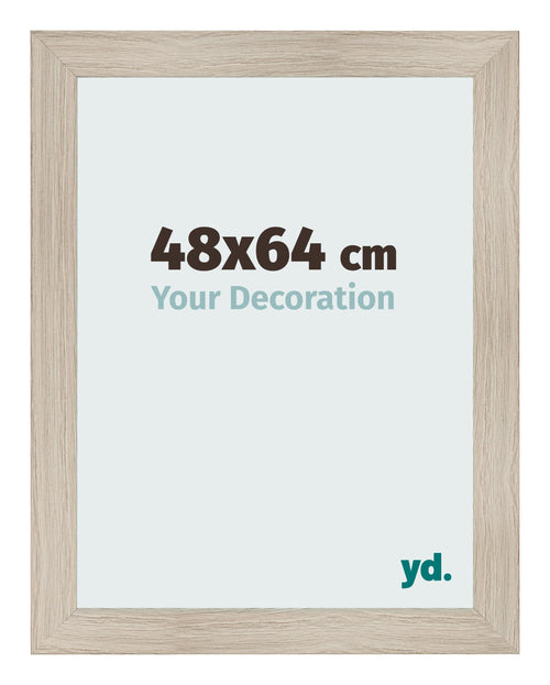 Bilderrahmen 48x64cm Eiche Rustikal MDF Pisa Vorne Messe | Yourdecoration.at