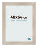 Bilderrahmen 48x64cm Eiche Rustikal MDF Pisa Vorne Messe | Yourdecoration.at