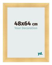 Bilderrahmen 48x64cm Gold Vintage MDF Pisa Vorne Messe | Yourdecoration.at