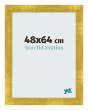 Bilderrahmen 48x64cm Gold Vintage MDF Pisa Vorne Messe | Yourdecoration.at