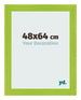 Bilderrahmen 48x64cm Grün MDF Pisa Vorne Messe | Yourdecoration.at