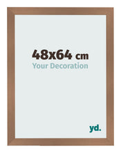 Bilderrahmen 48x64cm Kupfer Dekor MDF Bologna Vorne Messe | Yourdecoration.at