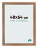 Bilderrahmen 48x64cm Kupfer Dekor MDF Bologna Vorne Messe | Yourdecoration.at