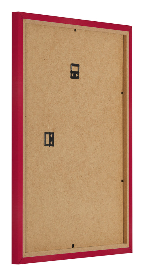 Bilderrahmen 48x64cm Rot MDF Bologna Ruckseite Schrag | Yourdecoration.at