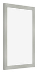 Bilderrahmen 48x64cm Silber Matt MDF Bologna Vorne Schrag | Yourdecoration.at