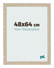 Bilderrahmen 48x64cm Sonoma Eiche MDF Bologna Vorne Messe | Yourdecoration.at