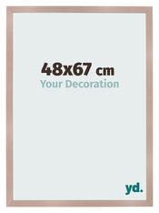 Bilderrahmen 48x67 cm Altrosa MDF Bologna Vorne Messe | Yourdecoration.at