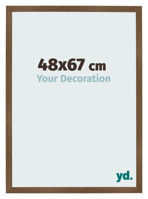 Bilderrahmen 48x67 cm Eiche Rustikal MDF Bologna Vorne Messe | Yourdecoration.at