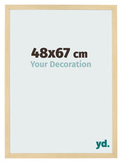 Bilderrahmen 48x67cm Buche Dekor MDF Bologna Vorne Messe | Yourdecoration.at
