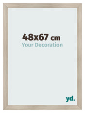 Bilderrahmen 48x67cm Eiche Rustikal MDF Pisa Vorne Messe | Yourdecoration.at