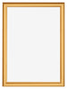 Bilderrahmen 48x67cm Gold Matt MDF Lazio Vorne | Yourdecoration.at